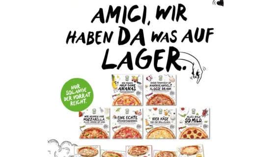 Gustavo Gusto: Sonderverkauf von Tiefkühlpizzen