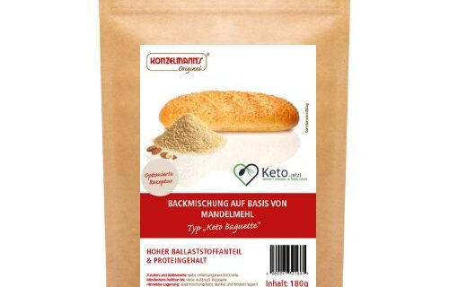 Konzelmanns Original: Neues Keto Baguette & Pizza