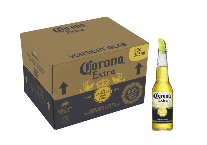 Smurfit Kappa entwickelt in Rekordzeit Verpackung für Biermarke Corona