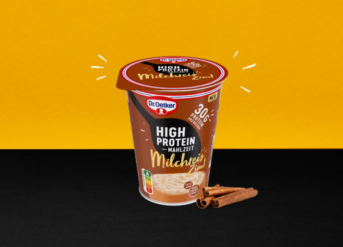 Verstärkung beim High Protein Milchreis