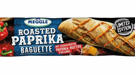 Trendig und neu: MEGGLE Limited Edition Roasted-Paprika-Baguette