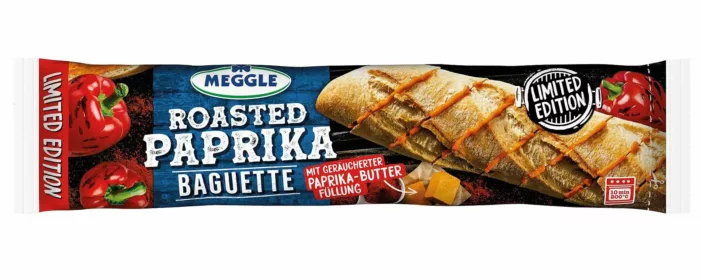 Trendig und neu: MEGGLE Limited Edition Roasted-Paprika-Baguette