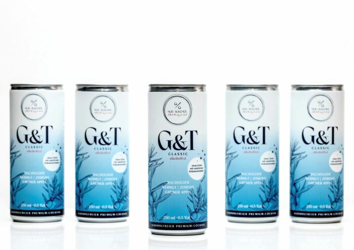 G&T Classic Alkoholfrei – Ready to Drink (Die Bildrechte liegen bei dem Verfasser der Mitteilung.) NullAlkohol launcht G&T Classic alkoholfrei – Ready to Drink