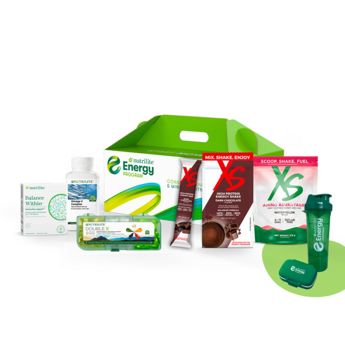 NUTRILITE™ ENERGY PROGRAM: EINE GANZHEITLICHE LÖSUNG FÜR MEHR KRAFT UND WOHLBEFINDEN – TAG FÜR TAG.