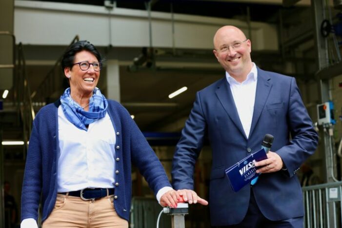 Innovation und Investition: 14. Juni 2024: Offizielle Einweihung zwei neuer Tetra Pak Abfüllanlagen bei VILSA-BRUNNEN