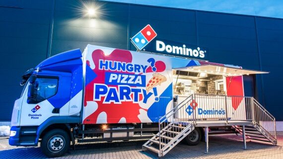 They see me rollin‘ – Domino’s Pizza Deutschland präsentiert den ersten Food Truck in Europa