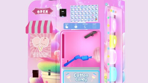 Zuckerwattenmaschine von CandyCube erobert den Markt