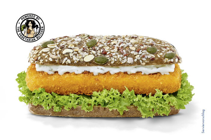 NORDSEE & The Vegetarian Butcher präsentieren: Das  neue Plant based-Backvisch-Ciabatta