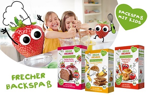 Freche Freunde Backmischungen für die ganze Familie