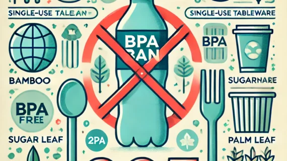 Verbot von Bisphenol A (BPA) ab 2025: Ein Schritt in Richtung nachhaltigerer Einweggeschirr-Lösungen
