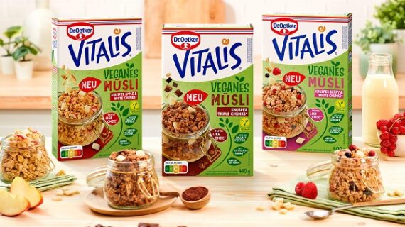 Dreierlei vegane Müsli-Knusperei