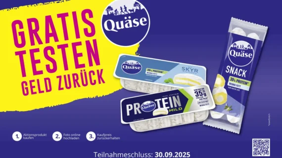 On-Pack-Promotion für die Flagshipmarke der Käserei Loose