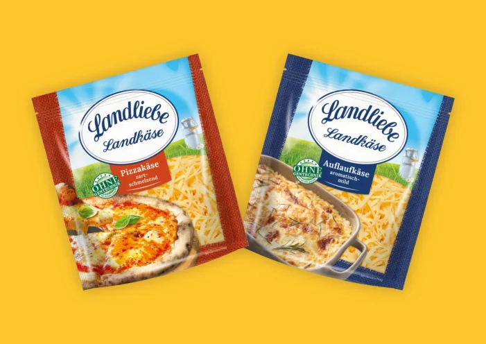Landliebe Pizza- und Auflaufkäse
