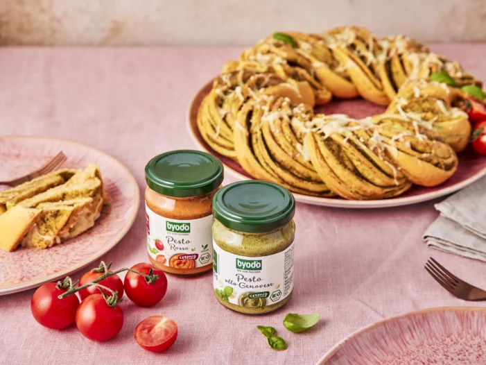 Byodo entwickelt das erste cremige Bio-Pesto auf dem Markt