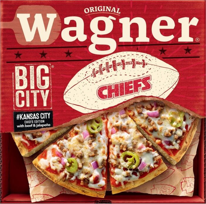 Touchdown für eine sensationelle PartnerschaftOriginal Wagner Pizza kooperiert mit den Kansas City Chiefs
