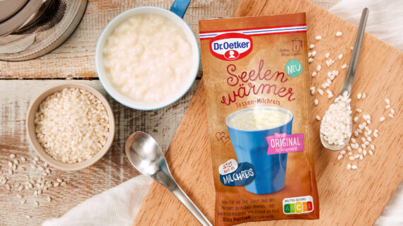 Milchreis aus der Tasse