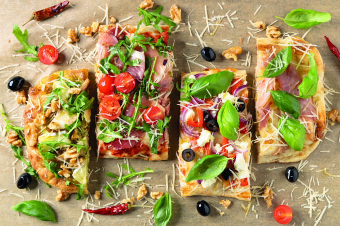 Pinsa 100%: für rustikale Snacks mit handwerklichem Charakter Pinsa 100%: für rustikale Snacks mit handwerklichem Charakter