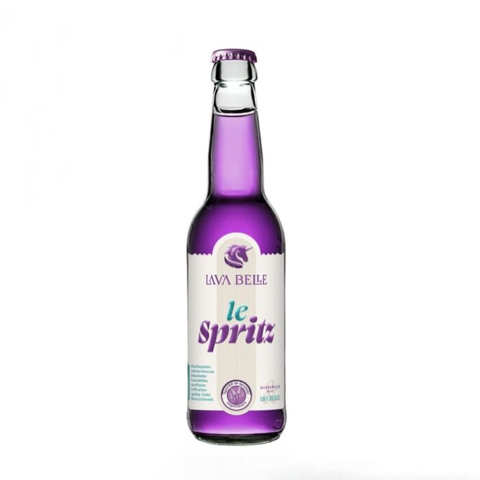Lav’a Belle – der erste lila Aperitif setzt neue Maßstäbe in der GastronomieNeuheit: Le Spritz – der lila Ready-to-Drink Aperitif