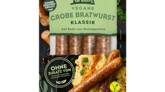 Vegane Neuheiten für Grill und Pfanne. Bei Billie Green geht’s jetzt um die Bratwurst!