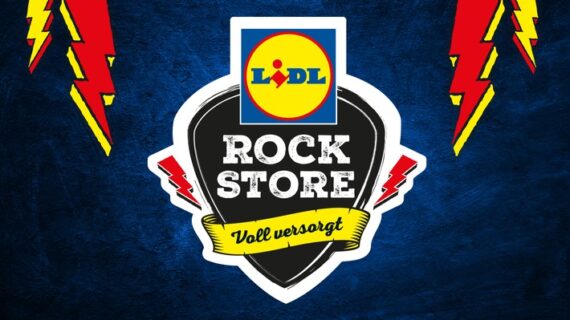 Lidl feiert Jubiläen von Rock am Ring und Rock im Park / Limitierte Festival-Kollektion, Aktionen im Infield und „voll versorgt“ mit den „Lidl Rock Stores“