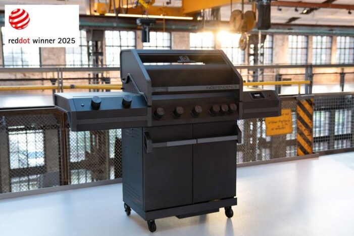 Red Dot Design Award für Grillfürst: Der Independence setzt Design-Maßstäbe