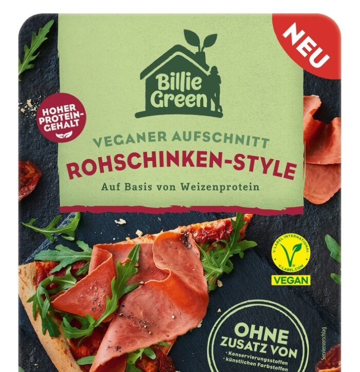 Schinken klopfen für Veggie-Fans / Billie Green präsentiert veganen Rohschinken