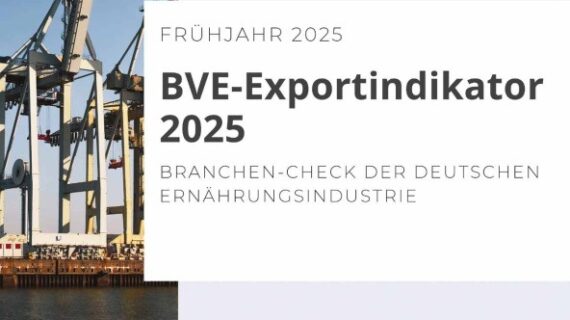 Deutsche Ernährungsindustrie 2025: Ernährungsindustrie steht vor wachsenden Exporthindernissen Deutsche Ernährungsindustrie 2025: Ernährungsindustrie steht vor wachsenden Exporthindernissen