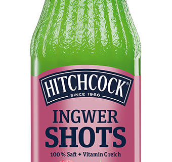 Beerig & belebend: Ingwer-Shot Himbeere von HITCHCOCK