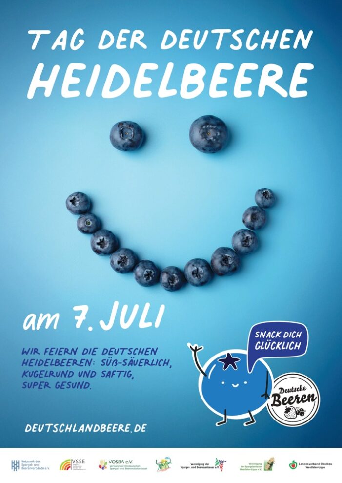 Beerenstark! Die Heidelbeere bekommt ihren eigenen Festtag. Am 7. Juli dreht sich alles um den fruchtigen Sommerliebling aus heimischem Anbau.