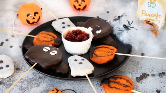 Kleine Monster, großer Genuss: Halloween mit den Pancake-Lollipops von leif