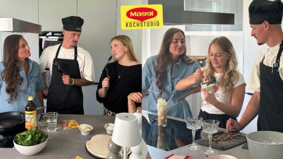 Nestlé bringt das MAGGI Kochstudio nach Hause – Social Media Kampagne verbindet Kochen, Challenges und Community