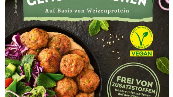 Klein, aber oho: die Veganen Gemüsebällchen von Billie Green haben es in sich! / „Fast Good Food“ mit 54 % Gemüse