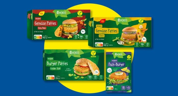 Vegane Burger: Lidl bietet neue Sorten / Der Lebensmitteleinzelhändler nimmt vier vegane Alternativen in sein Sortiment in Deutschland auf und setzt damit ein Zeichen in der aktuellen Debatte