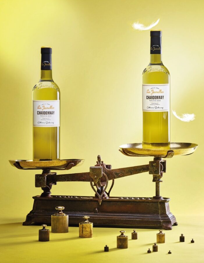 Les Jamelles präsentiert seine neue leichtere Signature-Flasche