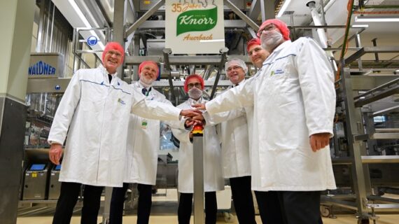 35 Jahre Knorr-Werk Auerbach: Investition in Wachstumssegmente / Einweihung neuer Produktionslinie 35 Jahre Knorr-Werk Auerbach: Investition in Wachstumssegmente / Einweihung neuer Produktionslinie