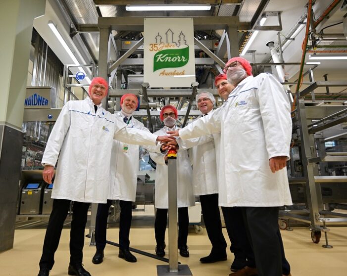 35 Jahre Knorr-Werk Auerbach: Investition in Wachstumssegmente / Einweihung neuer Produktionslinie