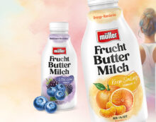 Winterzeit ist Vitaminzeit: Müller Frucht Buttermilch Limitiert mit dem Plus an Vitaminen!