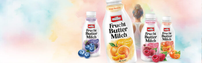 Winterzeit ist Vitaminzeit: Müller Frucht Buttermilch Limitiert mit dem Plus an Vitaminen! Winterzeit ist Vitaminzeit: Müller Frucht Buttermilch Limitiert mit dem Plus an Vitaminen!