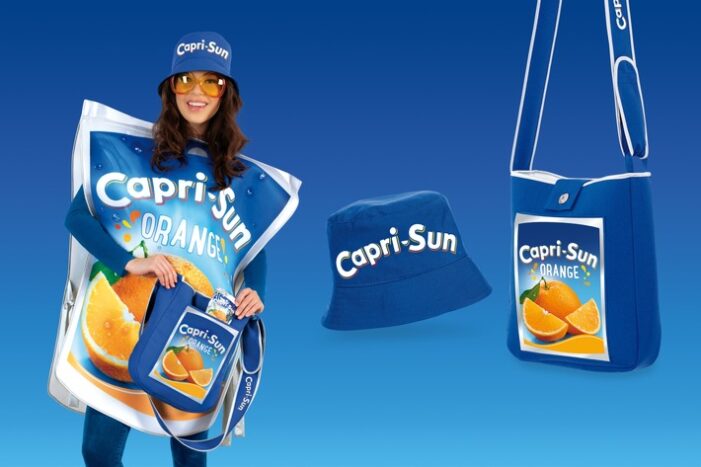 Capri-Sun bringt die Sonne in den Karneval: Das Kultgetränk wird jetzt zum Kostüm Capri-Sun bringt die Sonne in den Karneval: Das Kultgetränk wird jetzt zum Kostüm