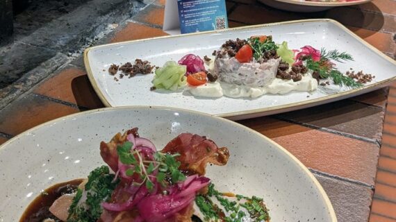 Ein etwas anderer Matjes zum Bier / Friesenkrone Matjes around the world im Brauhaus Ein etwas anderer Matjes zum Bier / Friesenkrone Matjes around the world im Brauhaus