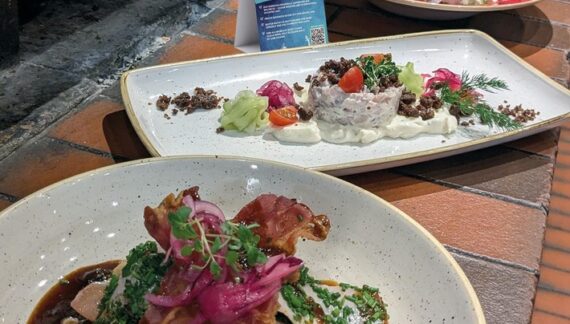 Ein etwas anderer Matjes zum Bier / Friesenkrone Matjes around the world im Brauhaus