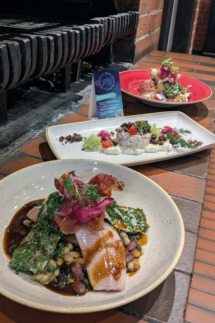 Ein etwas anderer Matjes zum Bier / Friesenkrone Matjes around the world im Brauhaus