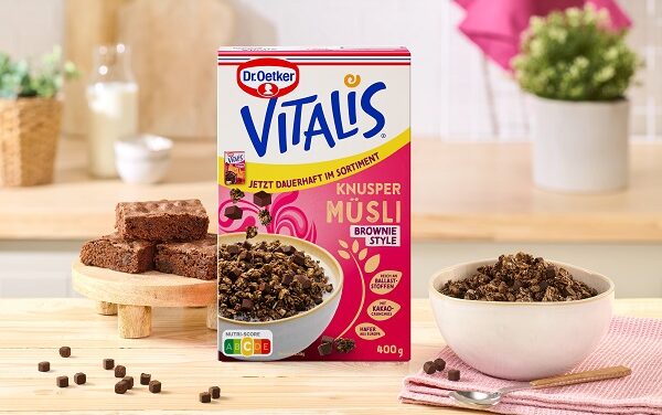 Jetzt dauerhaft im Sortiment: Vitalis Brownie Style