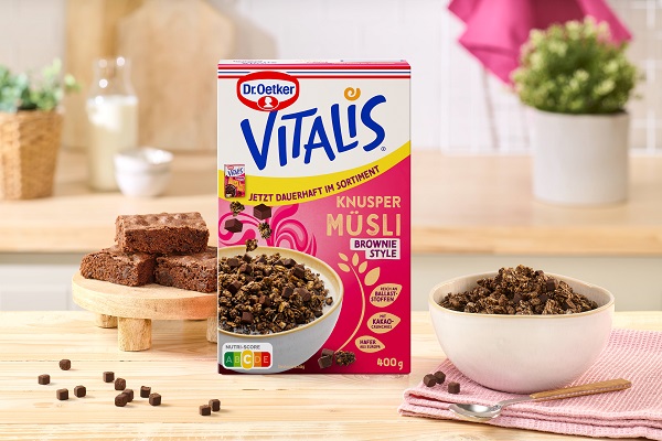 Jetzt dauerhaft im Sortiment: Vitalis Brownie Style