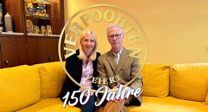 Ei, ei, ei… VERPOORTEN feiert 150 Jahre