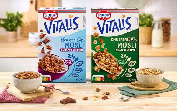 Große Knusperfreude: Neue Vitalis Vorratspacks