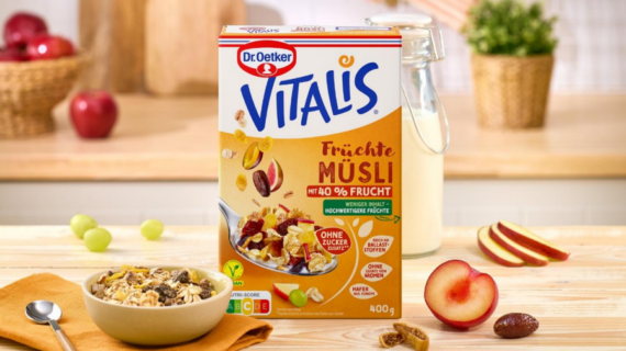 Hochwertige Früchte im Vitalis Früchtemüsli