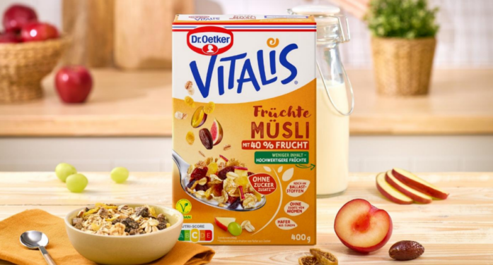 Hochwertige Früchte im Vitalis Früchtemüsli