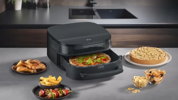 Für vielseitigen Genuss: AirFry & PizzaChef von CASO Design