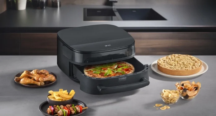 Für vielseitigen Genuss: AirFry & PizzaChef von CASO Design